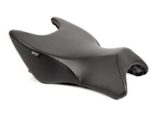 World Sport Performance Seat on the BMW K 1200 GT 2006-11, Front Seat, All Black.